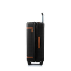 Champs Vintage III 3-Piece Hardside Luggage Set - Expandable - Black-USB charging port on 20" case