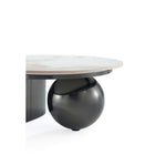 Manhattan Comfort Laurel Modern Glam Coffee and End Table - Black - Set of 2-Home Assembly Required. All Hardware Included