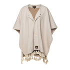 Warmür The Original Office Chair Blanket - One Size - Beige-Outer material and fleece are 100% polyester and the inside slip is 88% polyester 12% Spandex