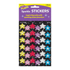 Trend Enterprises Sparkle Stickers, Star Brights, 864 Pack (T-6304)-Design: Stars