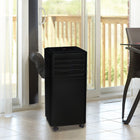 Danby 7500 BTU Portable Air Conditioner - Black -Dehumidifier mode with direct drain for continuous operation