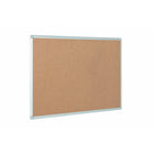 MasterVision Earth Cork Bulletin Board - 24" x 36" - Aluminum Frame-Aluminum frame made out of 80% post-consumer and post-industrial materials
