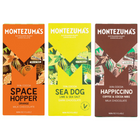 Montezuma’s Chocolate Variety Bars - Lime & Sea Salt, Orange & Coffee and Cocoa Nibs - 90 g - 3 Pack-Three contrasting Montezuma’s chocolate flavours in one assortment.