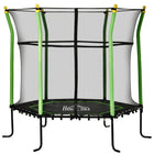 Soozier Kids Trampoline with Enclosure Net - 64" Dia. - Green-Give your sweetie hours of bouncing fun with this mini trampoline 