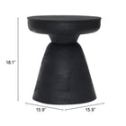 Zuo Sage Side Table - Black-3 year limited warranty