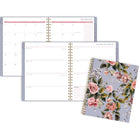Cambridge 2026-27 Weekly/Monthly Planner - 11"x 9" - Tea Rose - Bilingual-Twin coil binding