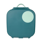 b.box Mini Lunchbox - Emerald Forest-Two sealed compartments are leakproof, securing wet foods (no liquids)