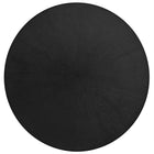 Modway Crossroads Round Wood Coffee Table - Black-Assembly Required
