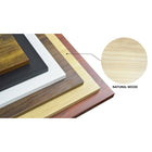 Ezywork Whole Piece Top Electric Standing Desk - Black Frame / Wood Top-Colour: Black Frame / Wood Top