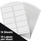 JAM Paper Mailing Address Labels, 2 x 4, White, 3 sets of 120 (4062901g)-White