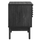 Modway Render Nightstand - Charcoal-Durable Particleboard Construction