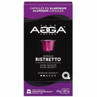 Agga Ristreto Nespresso Compatible Capsules - Light - 10 Pack-Compatible with Nespresso OriginalLine - Light - Capsule - Ristretto - Kosher - 10 / Box