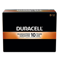 Duracell Coppertop D Batteries - 12 Pack-LONG-LASTING BATTERIES DESIGNED FOR DEPENDABILITY: Duracell Coppertop alkaline batteries deliver the lasting power and performance you can count on for electronic devices throughout the home or on-the-go