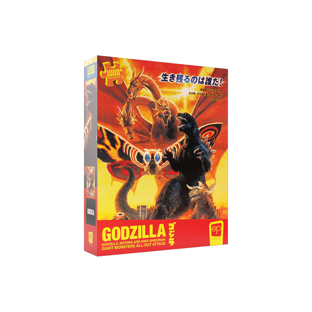 USAopoly Godzilla “Godzilla, Mothra and King Ghidorah: Giant