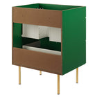 Modway Daybreak 24" Bathroom Vanity Cabinet - Green-Assembly Required