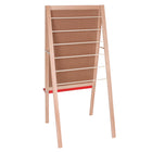 Crestline Classroom Painting Easel - 54" x 24"-White dry erase