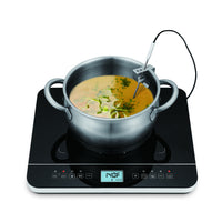 Salton Induction Cooktop with Temperature Probe-Cook like a pro: Integrated Temperature Probe