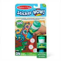 Melissa & Doug Sticker Wow Activity Set Dino-One-of-a-kind Sticker WOW! features sticker stampers with 300 stickers and activity pads for mess-free fun anywhere