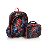 Heys Marvel Kids Spider-Man 2-Piece Backpack & Lunch Bag Set-Backpack with matching detachable lunch bag, ideal for school and everyday use