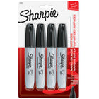 Sharpie Permanent Markers - Chisel Tip - Black - 4 Pack-Versatile chisel tip allows for two distinctive lines: broad and fine