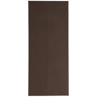 JAM Paper #14 Policy Envelopes, 5 x 11.5, Chocolate Brown Recycled, 500 Pack (90094030H)-Product Type: Recycled Business Envelopes