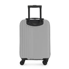 Bugatti The Classic Carry-on Hardside Luggage - Light Grey-Signature lined interior with dividing panel, practical pockets and tightening straps to keep content organized and in place