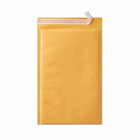 Staples #5 Bubble Envelope with QuickStrip Flap - 10-1/2" L x 15" W - Kraft Brown - 12 Pack-Side seams enhance durability and sturdiness to ensure the envelope can withstand handling and transportation