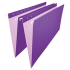 Staples Violet Hanging File Folders - Legal Size - 25 Pack-Legal size