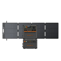 Bluetti Premium AC240P 2048Wh Portable Power Station with B210P Expanded Battery and SP200L Solar Panel Bundle-Dust and Water Tight: Industry-Leading IP65 Water & Dust-resistant