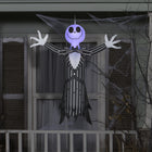 GEMMY Airblown Inflatable Halloween Hanging Jack Skellington with Blinking Lights  - 48"-Includes loop for hanging