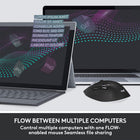 Logitech MK850 Wireless Keyboard and Mouse Combo, French-Switch between screens on both your keyboard and mouse for seamless multi-tasking.