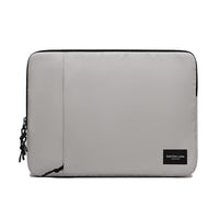 Gaston Luga Dash Cushioned Laptop Case - 13"/14" - Taupe-Eco-friendly recycled polyester