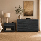 Manhattan Comfort Evelyn 60" Modern 6-Drawer Double Dresser - Charcoal Grey-9