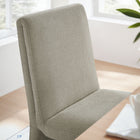 Modway Emory Fabric Upholstered Dining Side Chair - Linen-Arrives Fully Assembled