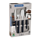 Tramontina Carmel Cutlery Set - 20 Piece Set-Tramontina Carmel Cutlery Set - 20 Piece Set