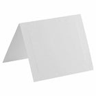 JAM Paper Blank Foldover Cards - A2 Size - 4-3/8" x 5-7/16" - White Panel - 25 Pack-White Panel Blank Foldover Cards