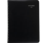 AT-A-GLANCE 2027 Monthly Planner - 8-3/4" H x 6-7/8" W - Black - Bilingual-12 months: January 2027 - December 2027