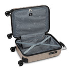 Atlantic Horizon II 19" Hardside Carry-on Spinner Luggage - Champagne-Eight 360-degree spinner wheels allow suitcase to move easily in all directions