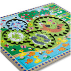 Melissa & Doug 24-Piece Wooden Animal Chase Jigsaw Spinning Gear Puzzle-Includes counting and search-and-find activities; friendly animals and an engaging scene help promote number, color and animal recognition, fine motor development; gear play offers opportunities to explore cause-and-effect through exciting motion-driven moments