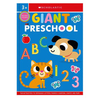 Scholastic Giant Preschool Workbook: Scholastic Early Learners-280 pages of age-appropriate exercises aimed at reinforcing preschool learning.