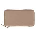 Gry Mattr Vegan Leather Pen Pouch - 8.25" × 4.5" - Pink-Wide elastic band attaches securely to most notebook covers.