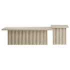 Modway Render Nesting Coffee Tables - Travertine - Set of 2-Assembly Required
