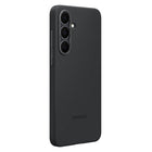 Samsung Silicone Cellphone Case for S25 FE - Black-Made up of 23 % plastic, with at least half of that plastic coming from post-consumer materials (PCM)