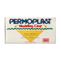 AMACO Permoplast Modeling Clay - Cream - 5 lbs-Classic non-hardening clay