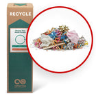 TerraCycle Wrapping Paper and Gift Waste - Zero Waste Box - Medium-Recycle any type of wrapping paper, ribbon, bows, tissue paper or party supplies such as garlands, and confetti.