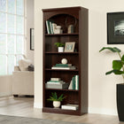 Sauder Arch 5-Shelf Bookcase - Select Cherry-Modular design: Two or more units can be positioned side-by-side to create a library wall for increased storage