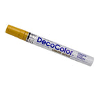 Marvy Uchida Bold Paint Marker - Gold - 4 Pack-Vibrant shade of gold with a metallic touch to it for creating vibrant designs