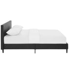 Modway Anya Full Bed - Black-Non-Marking Foot Caps