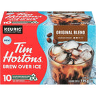 Tim Hortons K-Cup Brew Over Ice Single Serve Coffee Pods - Medium Roast - 10 Pack-Coffee Pods