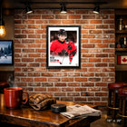 Frameworth Nick Suzuki Replica Signature Collage Hockey Canada 2026 - Framed Print - 16" x 20"-Frameworth quality since 1992. Handcrafted in Canada with over 32 years of experience. Officially licensed sports collectibles with guaranteed authenticity